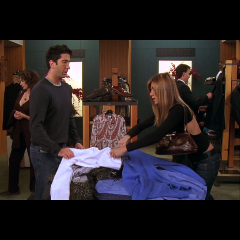 Just Cavalli turtleneck as seen on FRIENDS